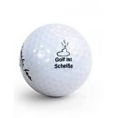 Golfballset GOLF IST SCHEISSE,3 Stck Golfblle
