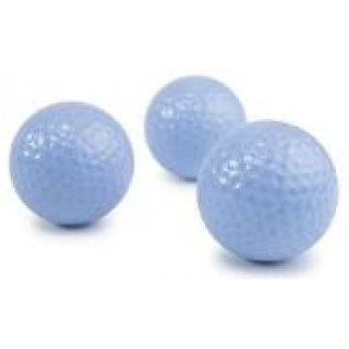Unbekannt Golfblle hellblau, Golfballset blau, bunte Golfblle